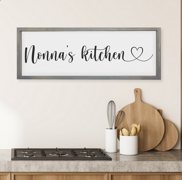 Nonna's Kitchen — Italian Kitchen Decor